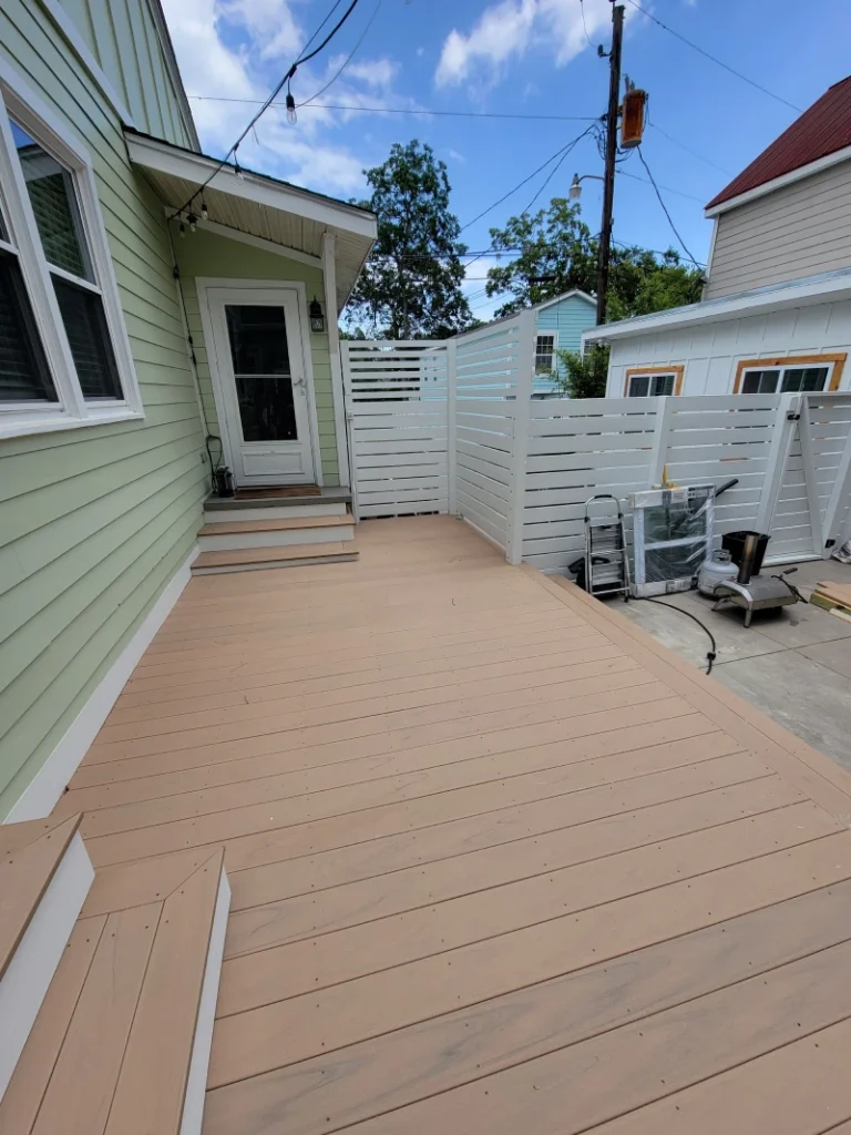 about our exterior work